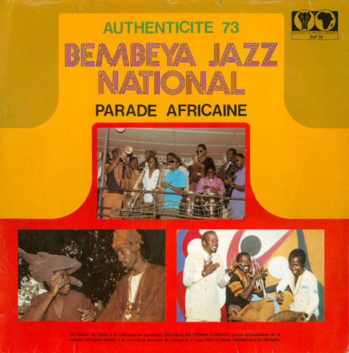 BEMBEYA JAZZ NATIONAL - Authenticité 73 : Parade Africaine cover 