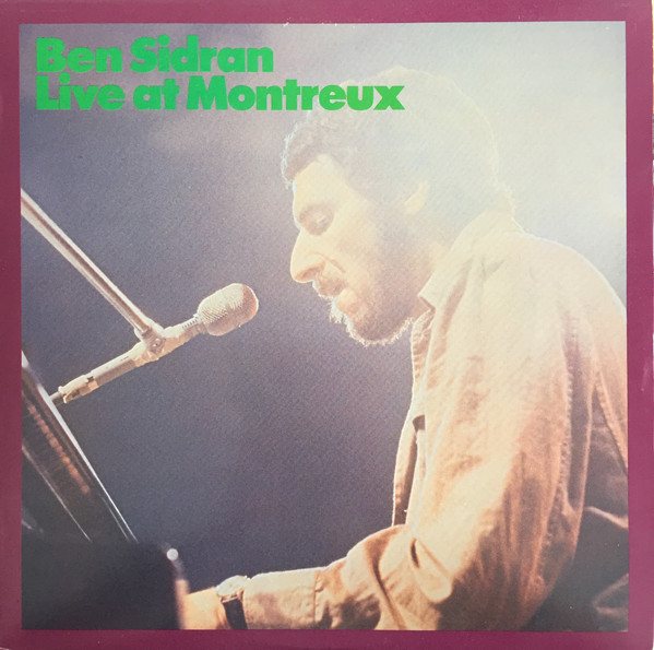 BEN SIDRAN - Live at Montreux cover 