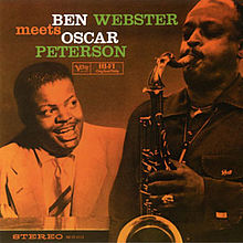 BEN WEBSTER - Ben Webster Meets Oscar Peterson cover 