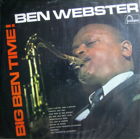 BEN WEBSTER - Big Ben Time (aka Remember Ben Webster aka Ben Webster) cover 