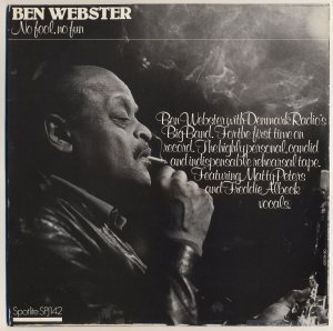 BEN WEBSTER - No Fool, No Fun cover 