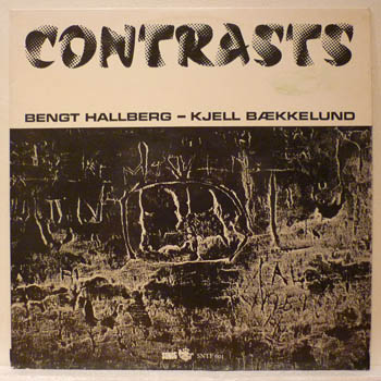 BENGT HALLBERG - Contrasts cover 