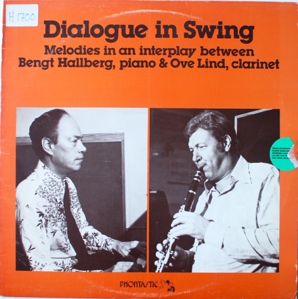BENGT HALLBERG - Dialogue In Swing cover 