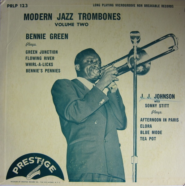 BENNIE GREEN (TROMBONE) - Bennie Green, J.J. Johnson With Sonny Stitt ‎: Modern Jazz Trombones Volume Two cover 