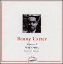 BENNY CARTER - Complete Edition, Volume 3 (1933-1934) cover 