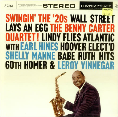 BENNY CARTER - Swingin' The '20s cover 