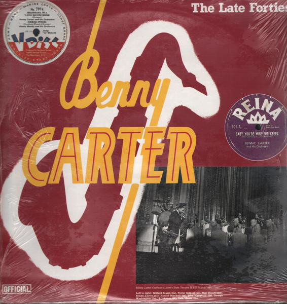 BENNY CARTER - The Late Forties cover 