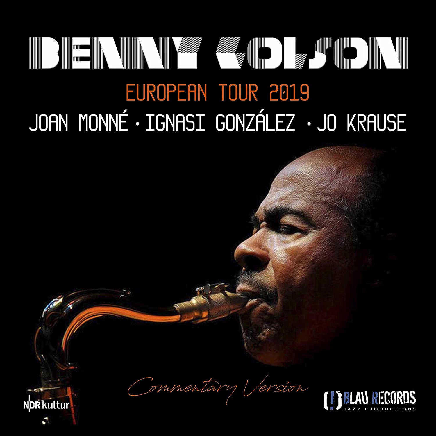 BENNY GOLSON - European Tour 2019 cover 
