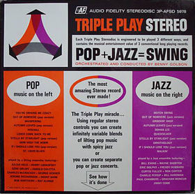 BENNY GOLSON - Pop + Jazz = Swing cover 