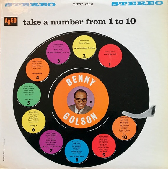 BENNY GOLSON - Take a Number from 1 to 10 cover 