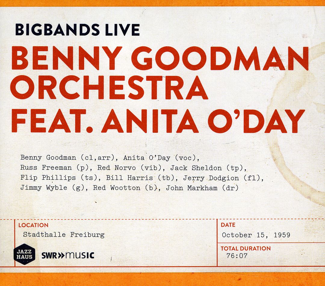 BENNY GOODMAN - Bigbands Live cover 