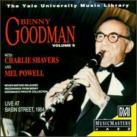 BENNY GOODMAN - Yale Recordings, Volume 9 cover 