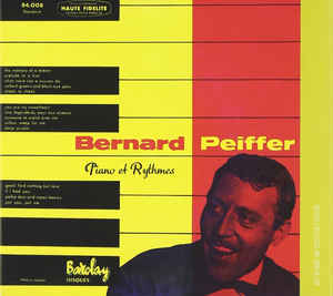 BERNARD PEIFFER - Piano Et Rythmes cover 