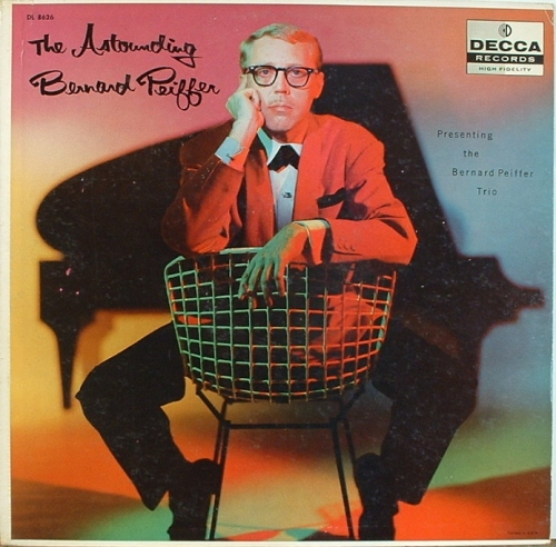 BERNARD PEIFFER - The Astounding Bernard Peiffer/Presenting The Bernard Peiffer Trio cover 