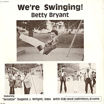 BETTY BRYANT - We're Swinging! cover 