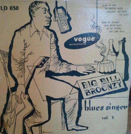 BIG BILL BROONZY - Blues Singer Vol. 1 cover 