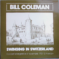 BILL COLEMAN - Swingin' in Switzerland cover 
