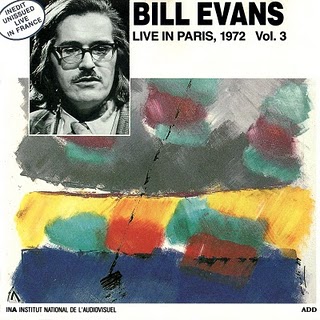 BILL EVANS (PIANO) - Live In Paris,Vol.3 - 1972 (aka Blue In Green aka Portraiture) cover 