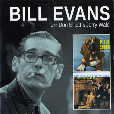 BILL EVANS (PIANO) - Bill Evans with Don Elliott & Jerry Wald : The Mello Sound Of Don Elliott + Listen To The Music Of Jerry Wald cover 
