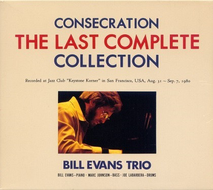 BILL EVANS (PIANO) - Consecration, The last complete collection (8 CDs) cover 