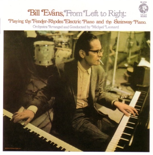 BILL EVANS (PIANO) - From Left to Right cover 