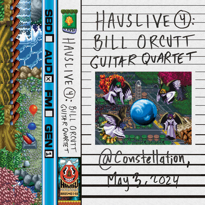 BILL ORCUTT - Bill Orcutt Guitar Quartet : HausLive 4 cover 