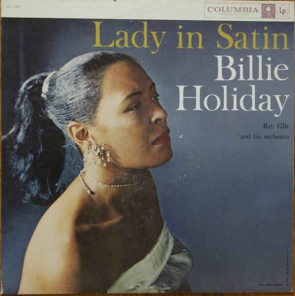 BILLIE HOLIDAY - Lady in Satin cover 