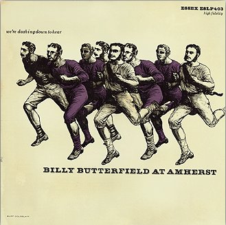BILLY BUTTERFIELD - Billy Butterfield At Amherst cover 