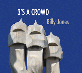 BILLY JONES - 3's a Crowd cover 