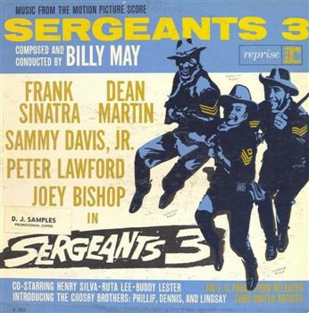 BILLY MAY - Sergeants 3 (Music From The Motion Picture Score) cover 