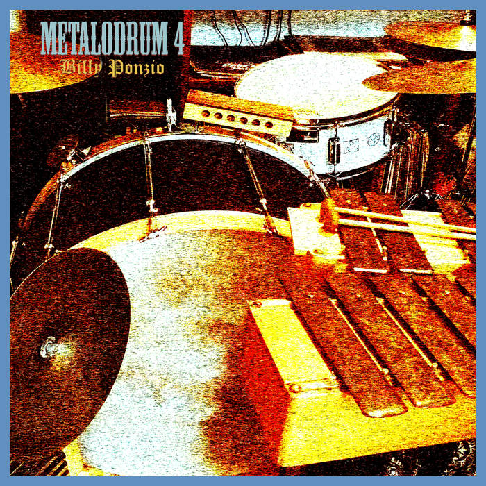 BILLY PONZIO - METALODRUM 4 cover 