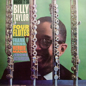 BILLY TAYLOR - Billy Taylor With Four Flutes cover 