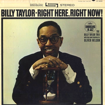 BILLY TAYLOR - Right Here, Right Now! cover 