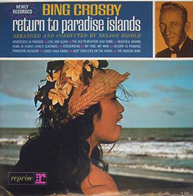 BING CROSBY - Return to Paradise Island cover 