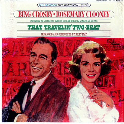 BING CROSBY - That Travelin' Two-Beat cover 