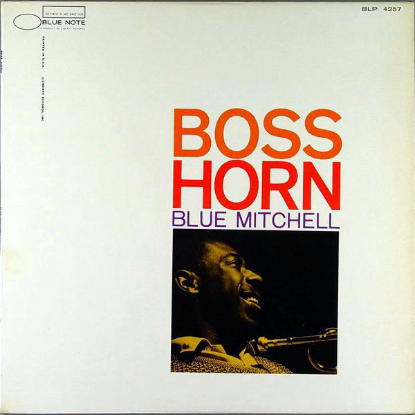BLUE MITCHELL - Boss Horn cover 