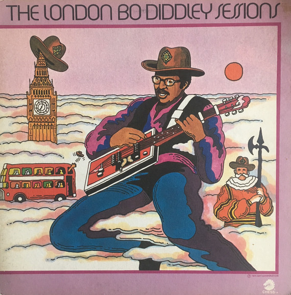 BO DIDDLEY - The London Bo Diddley Sessions cover 