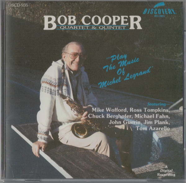 BOB COOPER - Bob Cooper Play The Music Of Michel Legrand cover 