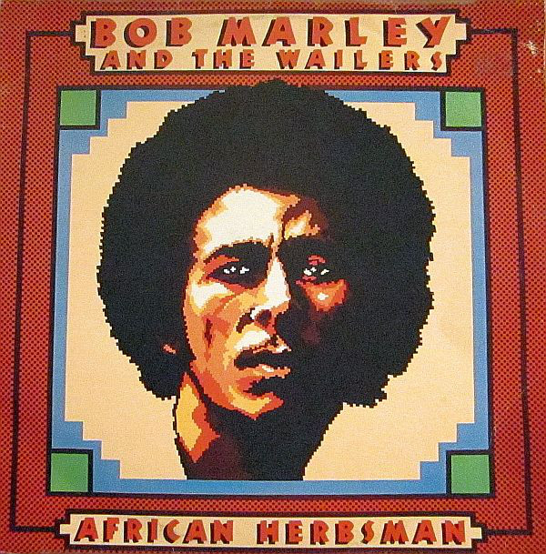 BOB MARLEY - Bob Marley & The Wailers ‎: African Herbsman cover 