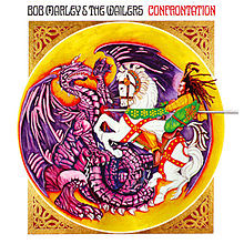 BOB MARLEY - Bob Marley & The Wailers ‎: Confrontation cover 