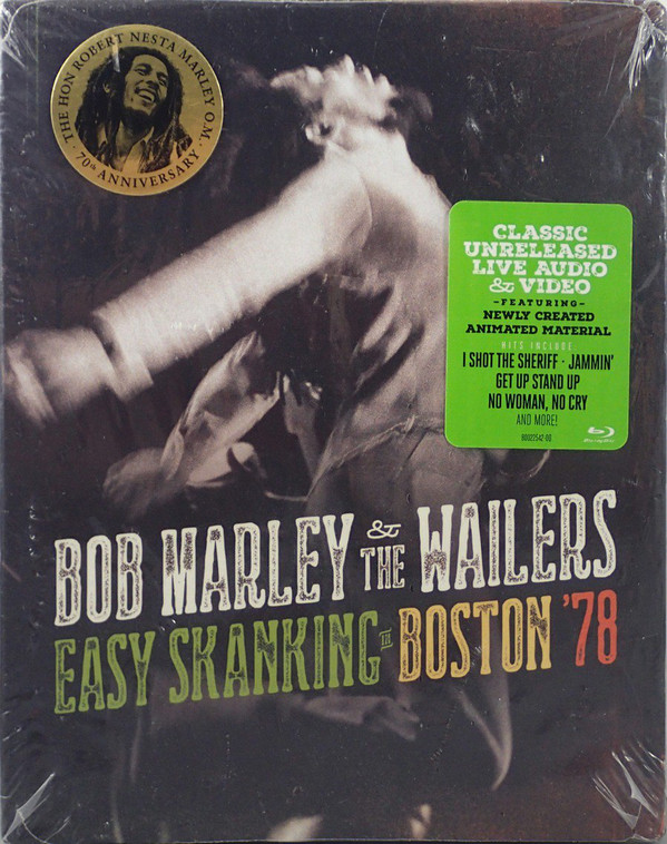 BOB MARLEY - Bob Marley & The Wailers ‎: Easy Skanking In Boston '78 cover 