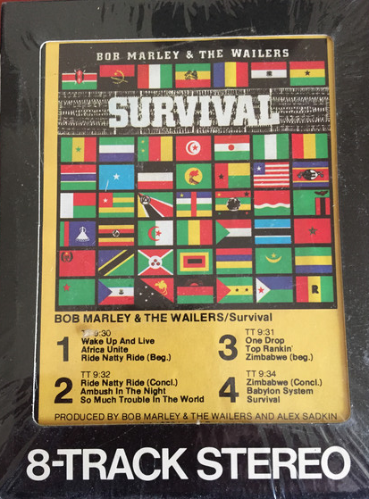 BOB MARLEY - Bob Marley & The Wailers ‎: Survival cover 