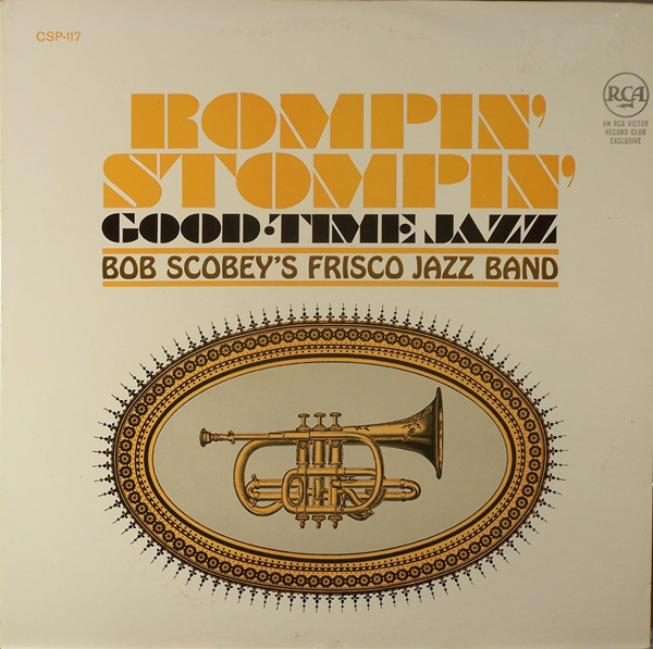 BOB SCOBEY - Rompin' Stompin' Good-Time Jazz cover 