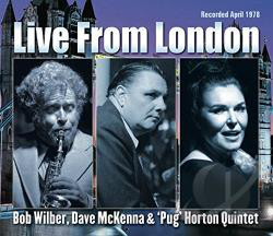 BOB WILBER - Live From London cover 
