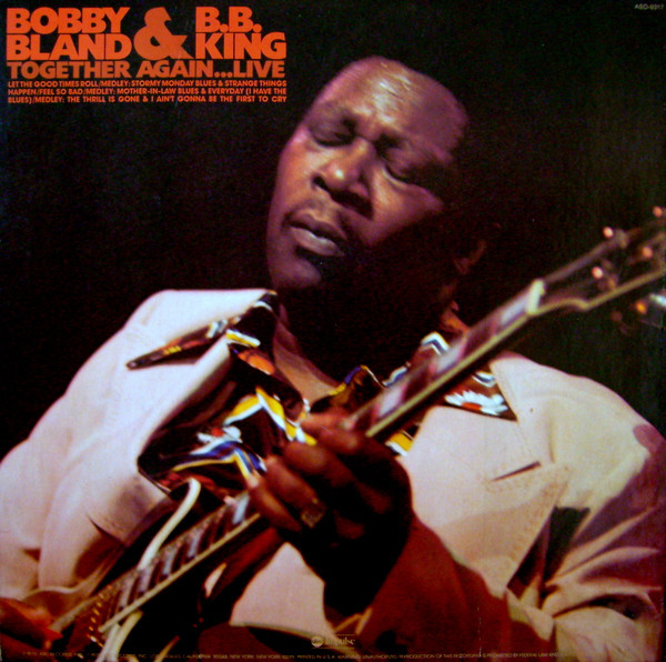 BOBBY BLUE BLAND - Bobby Bland & B.B. King ‎: Together Again...Live cover 