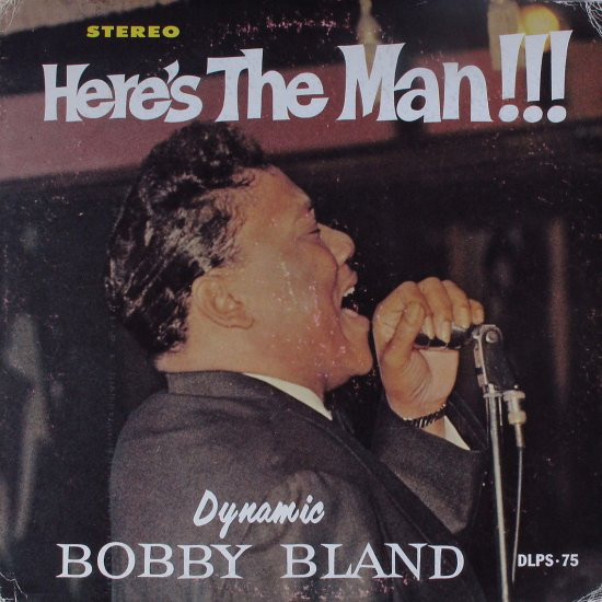 BOBBY BLUE BLAND - Here's The Man cover 
