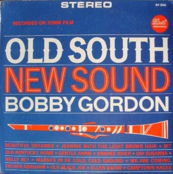 BOBBY GORDON (CLARINET) - Old South, New Sounds cover 