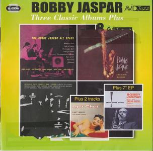 BOBBY JASPAR - Three Classic Albums Plus cover 