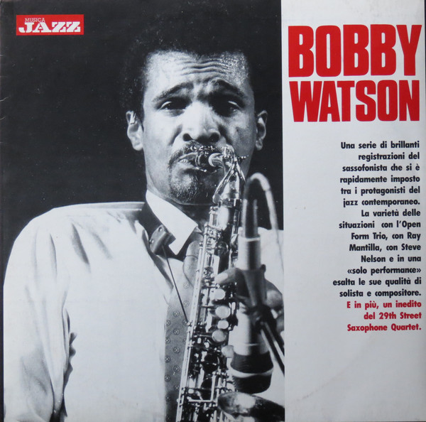 BOBBY WATSON - Bobby Watson cover 