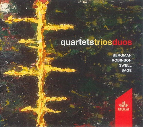 BORAH BERGMAN - Bergman / Robinson / Swell / Sage : Quartets/Trios/Duos cover 